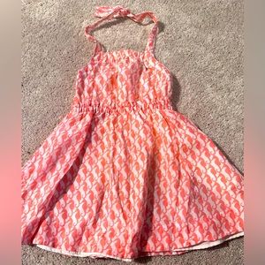 J Crew Flamingo Print dress 3T